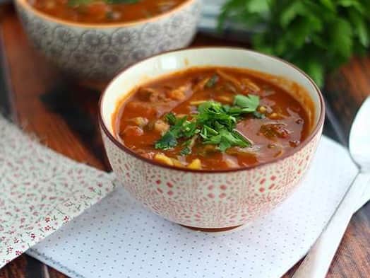 Harira, soupe marocaine par la cuisine de roukia à libourne en gironde